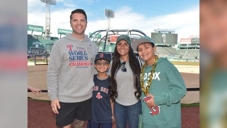 Navy Mom Surprises Son at All-Star Game in Buffalo
