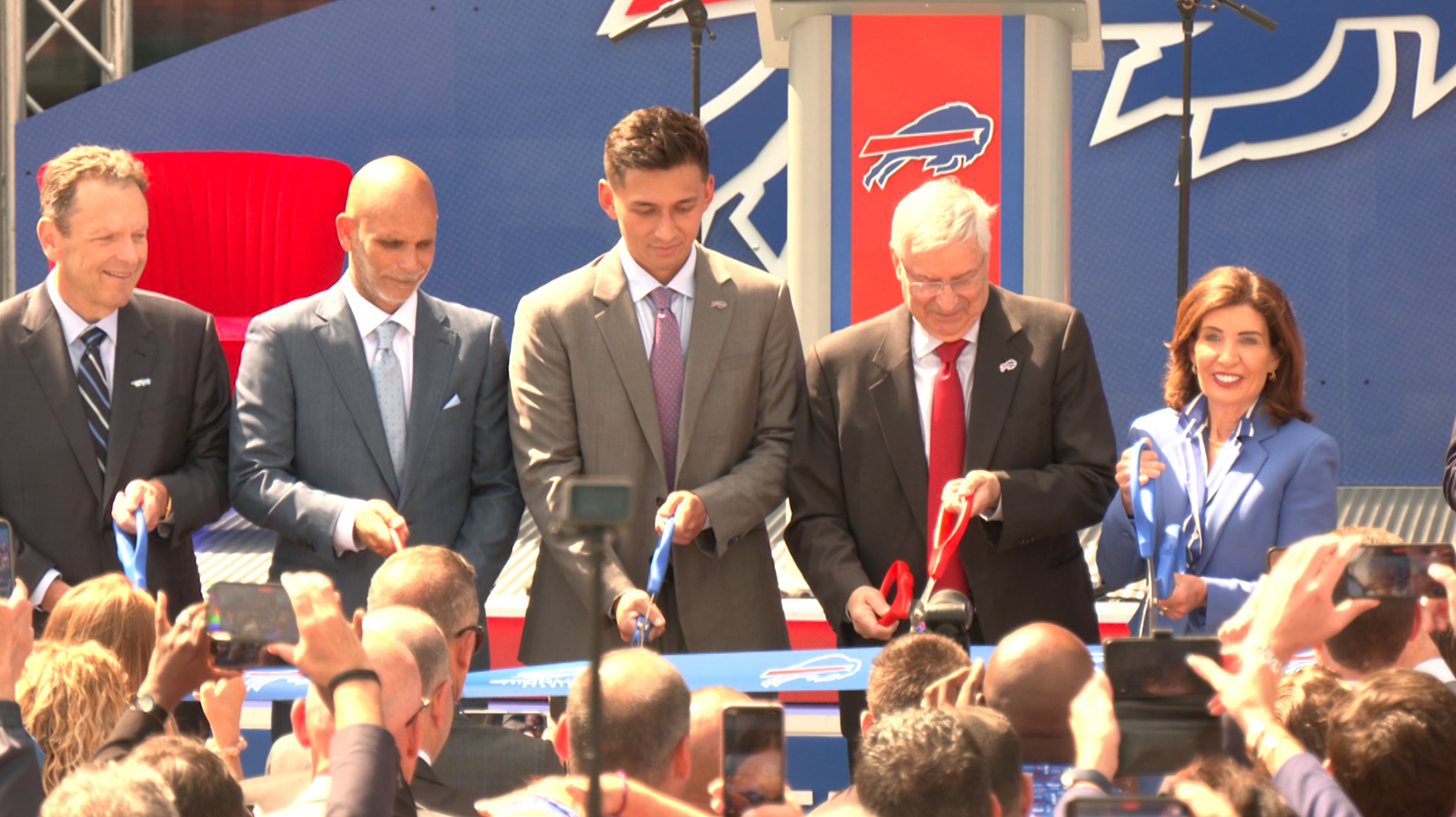 Buffalo Bills Cut Ribbon on New $2.1B Stadium