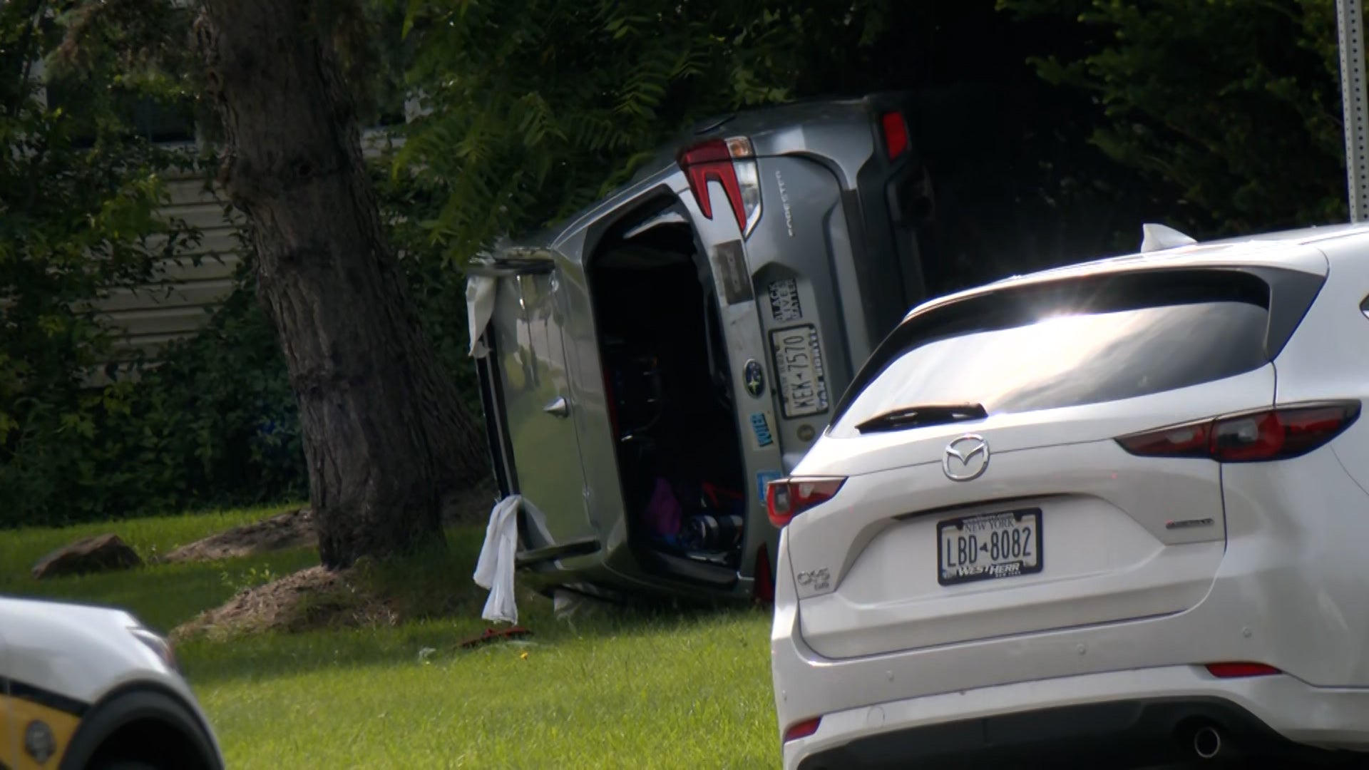 Rollover Crash in Brighton Causes Concern for Local Residents