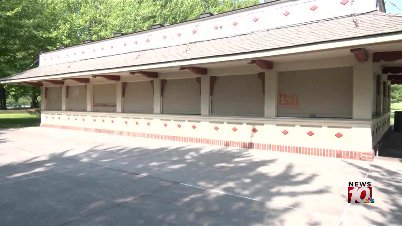 Vacant Pavilion at Ontario Beach Park Remains Unoccupied