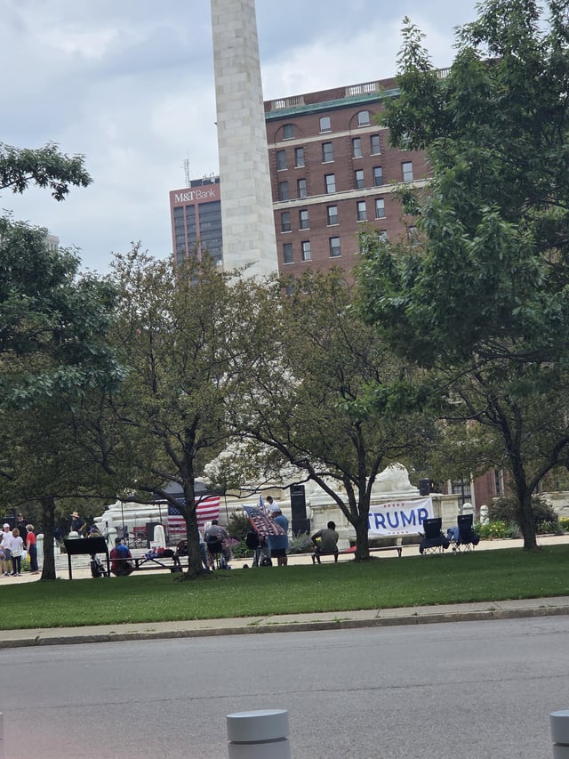 Freedom Rally in Buffalo Draws Small Crowd