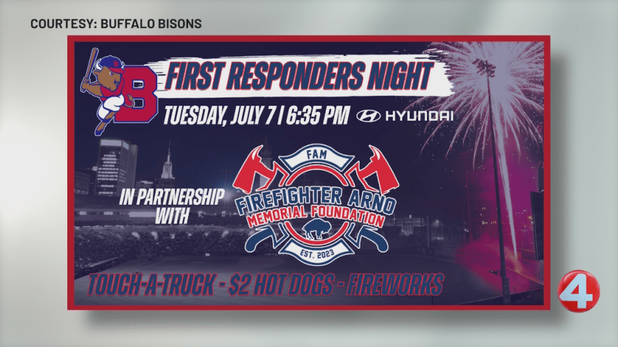 Buffalo Bisons to Host First Responders Night at Sahlen Field