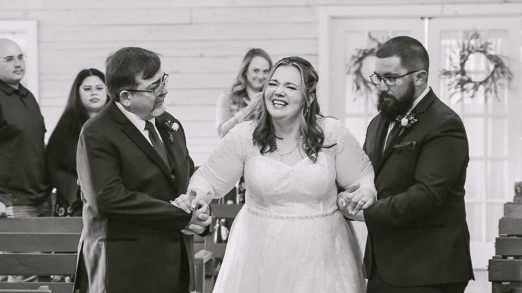 Woman with MS Walks Down Wedding Aisle with Specialized Mobility Device