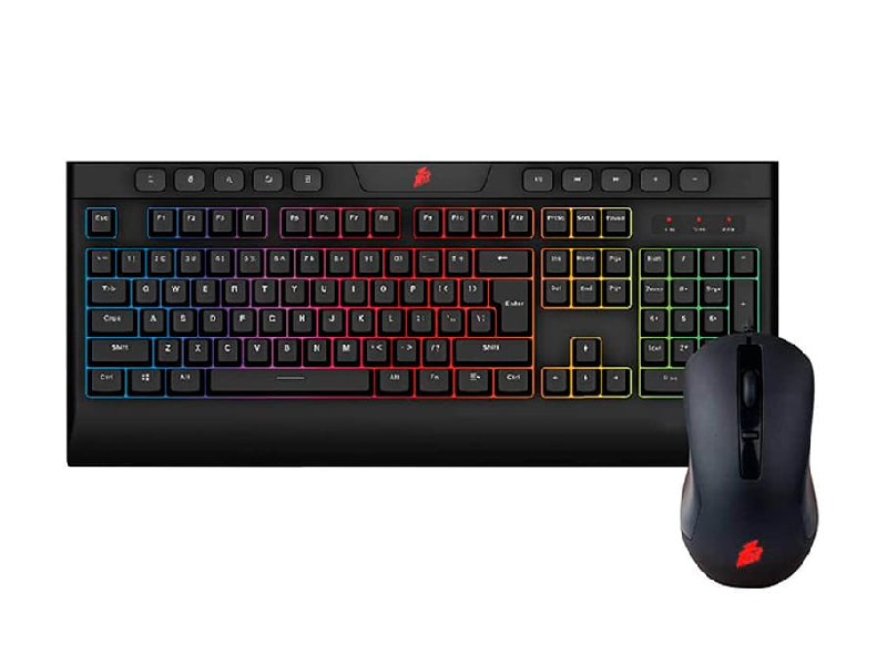 COMBO GAMING 1ST PLAYER TECLADO Y MOUSE DK 8.0 BLACK