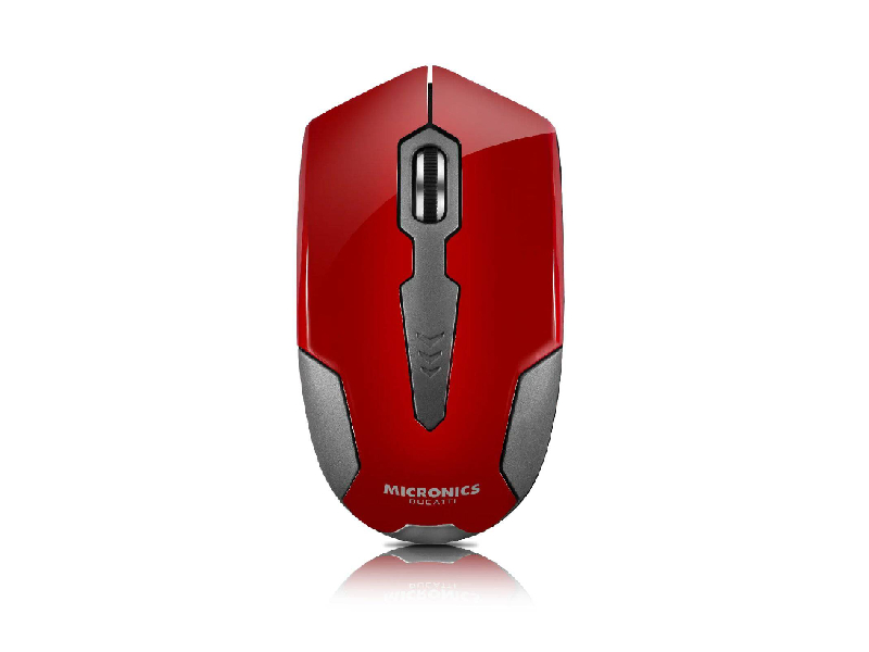 MOUSE INALAMBRICO MICRONICS DUCATTI MIC M717, ROJO