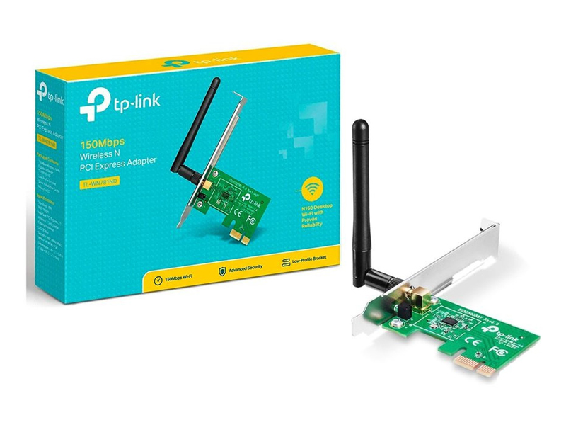 ADAPTADOR WIFI TP-LINK TL-WN781ND 150MBPS 2.4GHZ