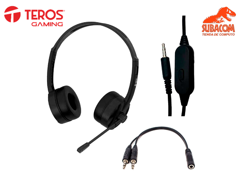 AUDIFONOS TEROS C/MICRO TE-8032N
