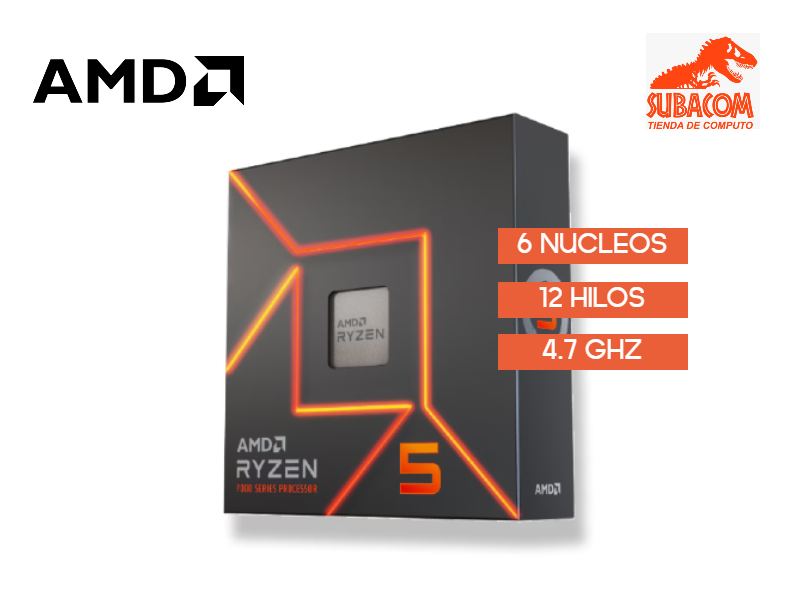 PROCESADOR AMD RYZEN 5 7600X