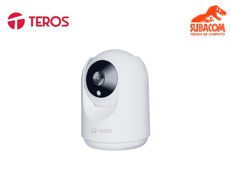 CAMARA SMART FIJA TEROS TE-90601W, RESOLUCION 3MP, WIFI, COLOR BLANCO