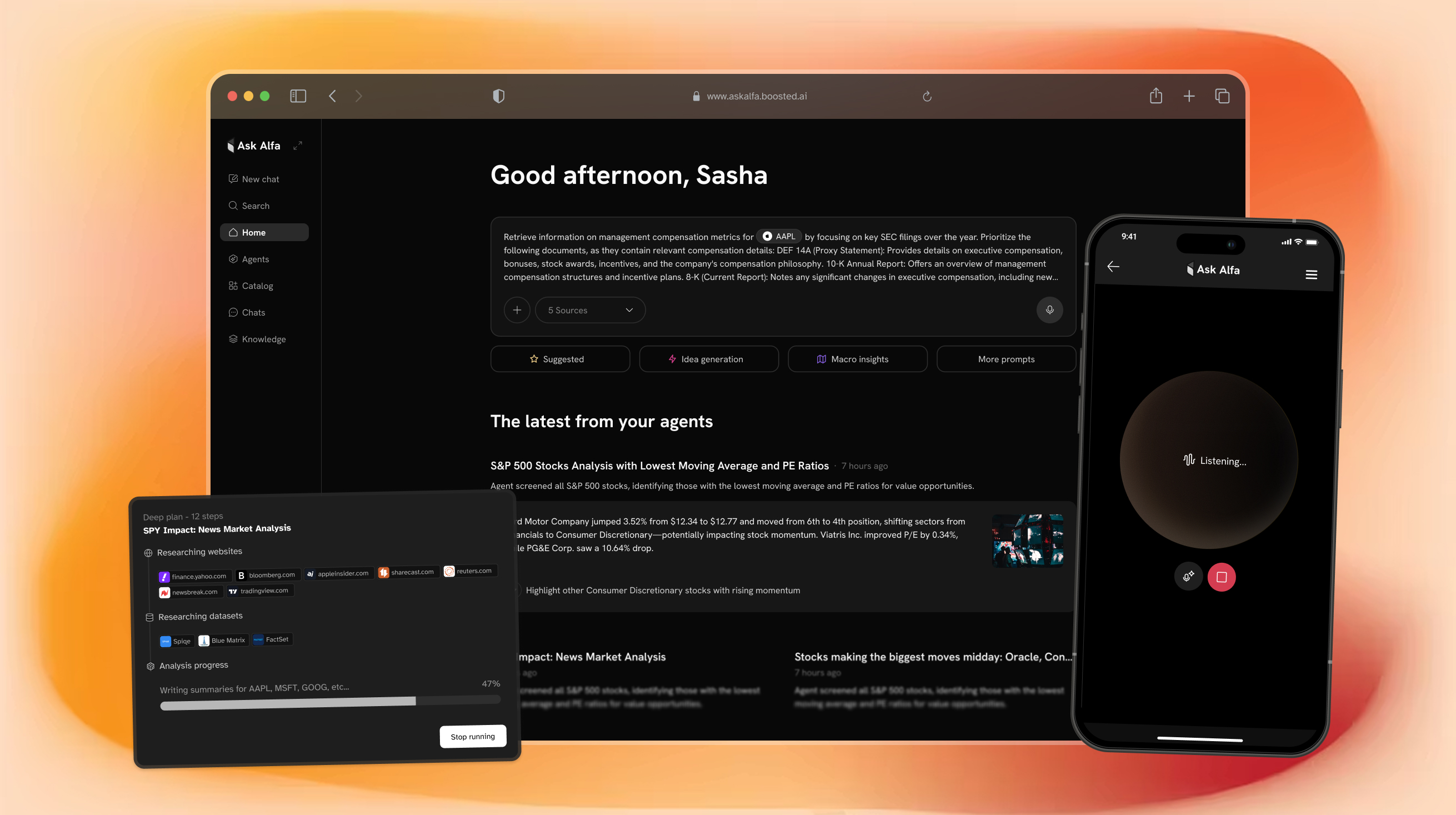 Ask Alfa — Conversational AI for Institutional Investors