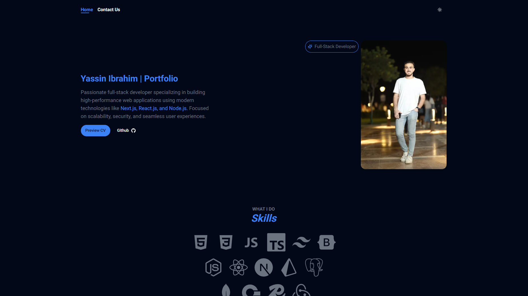Yassin Portfolio - A Step Forward