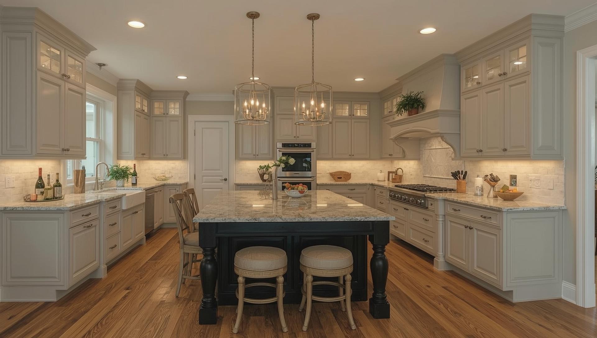 Granite countertop background