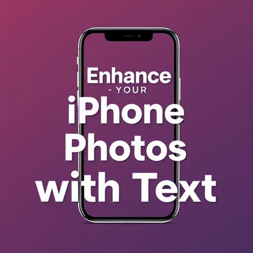 Как Добавить Текст на Фото на iPhone: Полное Пошаговое Руководство