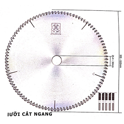 Lưỡi cưa đĩa hợp kim 505 - hiệu Yue Hong