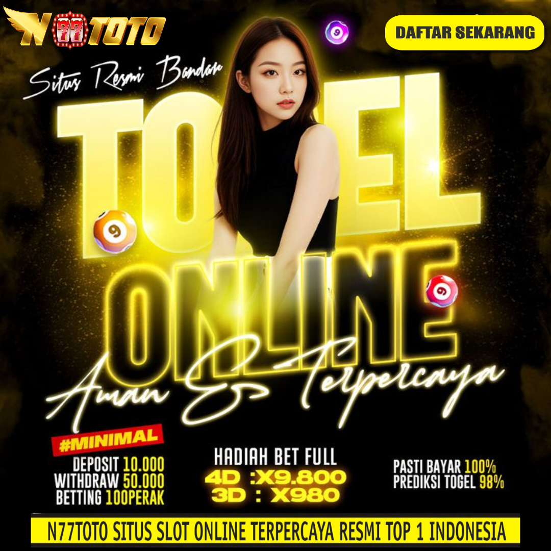 N77TOTO : Bandar Judi Online Game PG Soft Slot Mahjong Terbaru Resmi