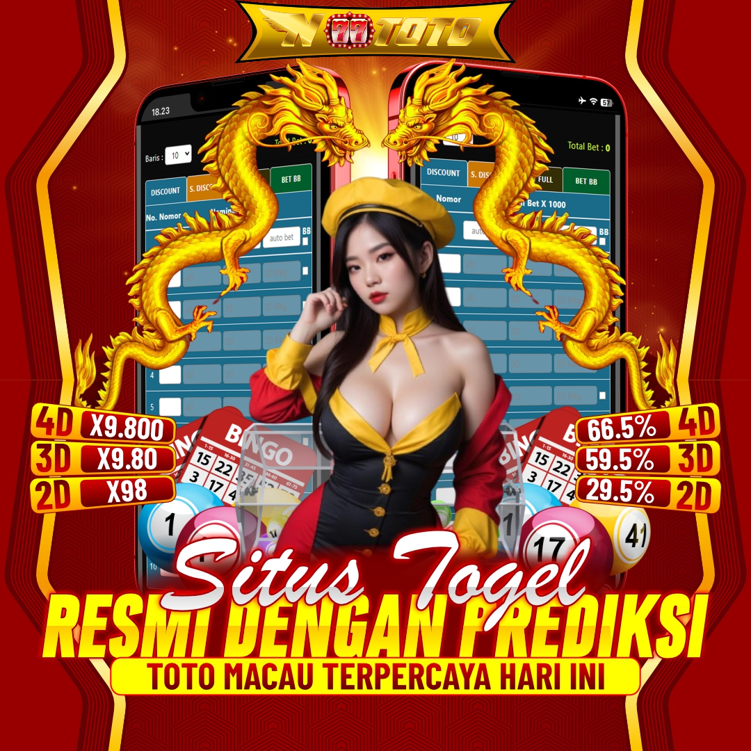 N77TOTO | Situs Togel Resmi Dengan Prediksi Toto Macau Terpercaya Hari Ini