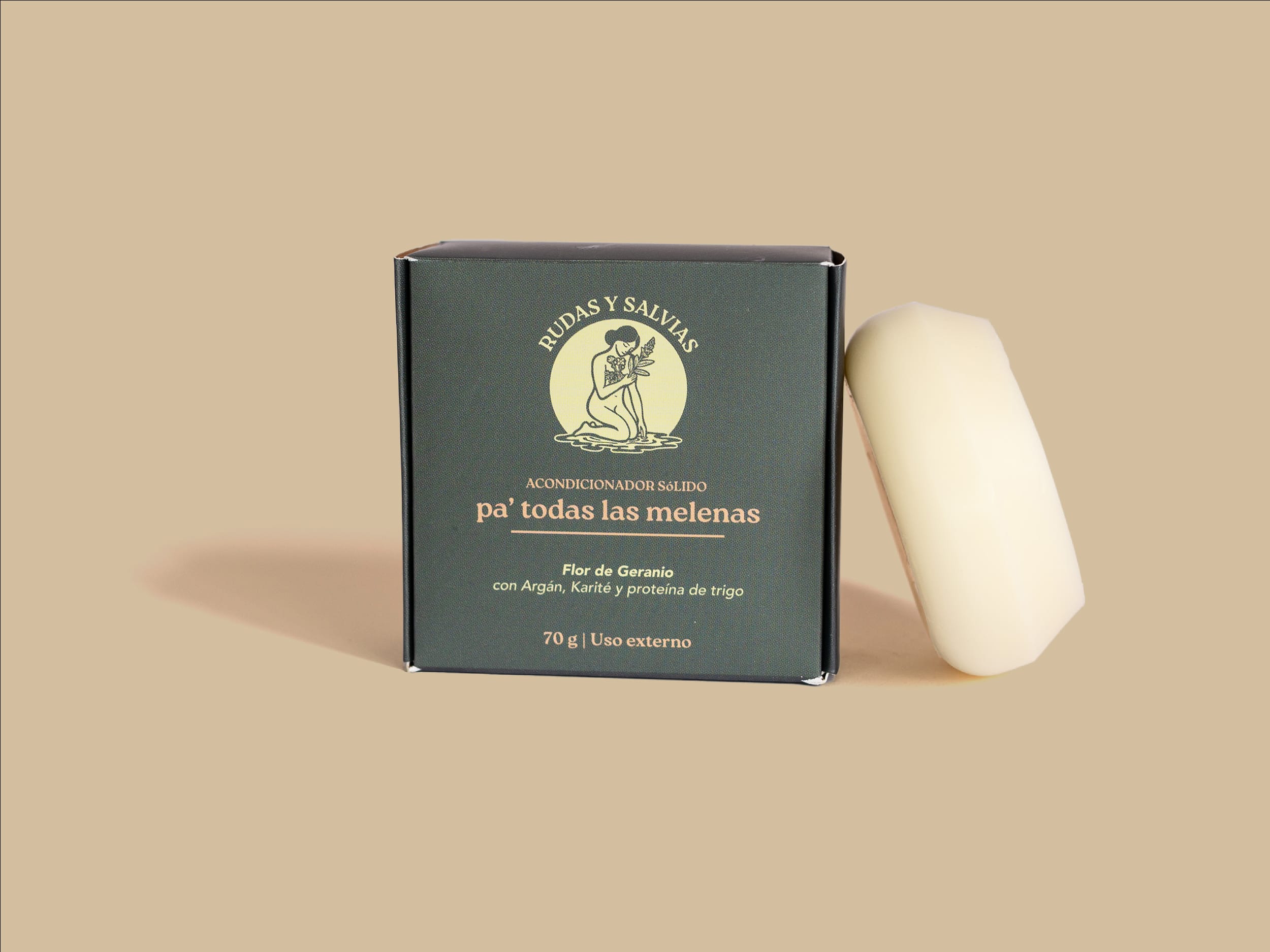 Acondicionador sólido pa’ todas las melenas