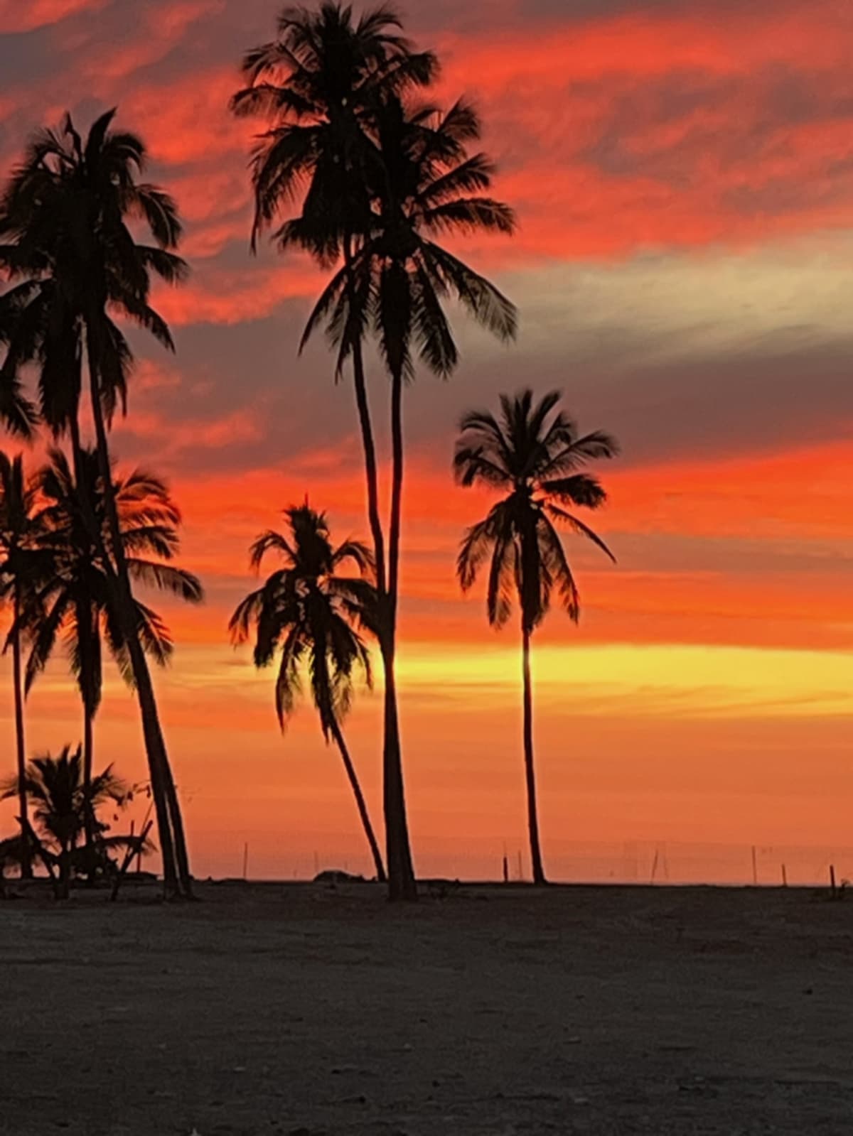 Stunning sunset in Puerto Vallarta