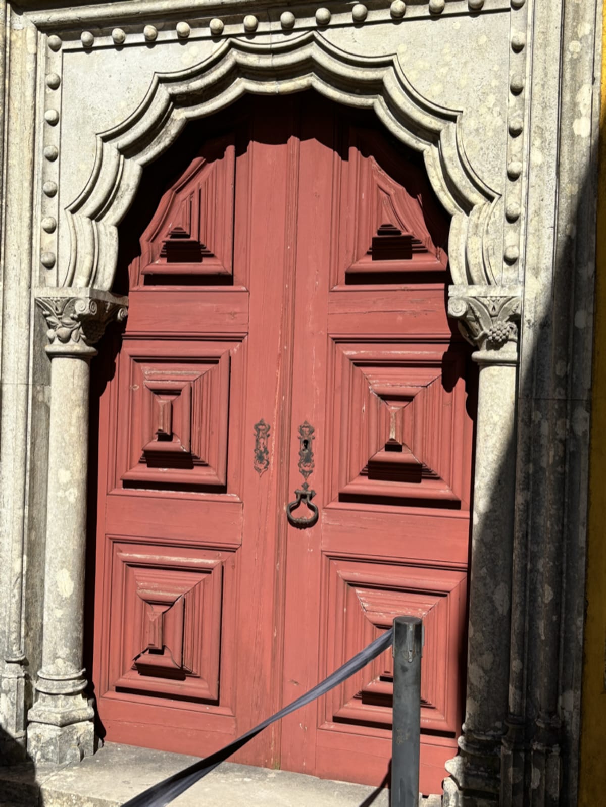 Beautiful red door