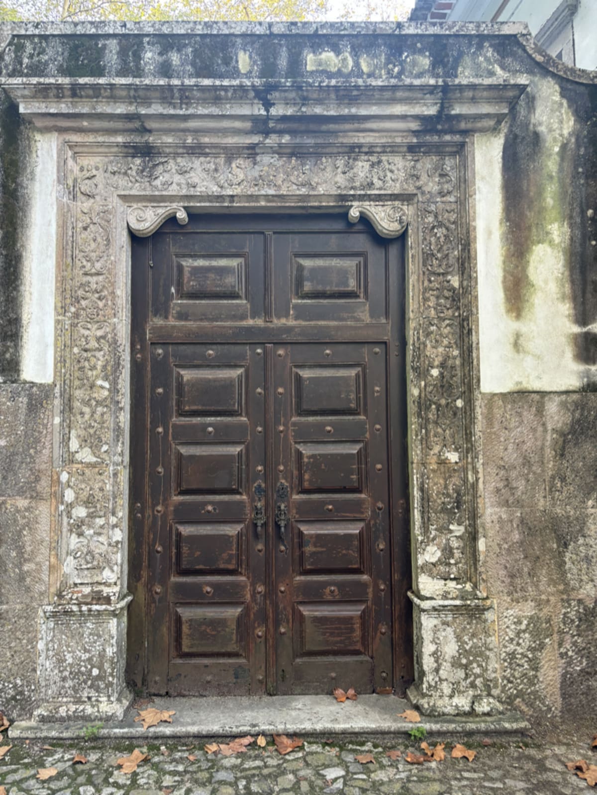 Architectural doorway with beautiful craftsmanship