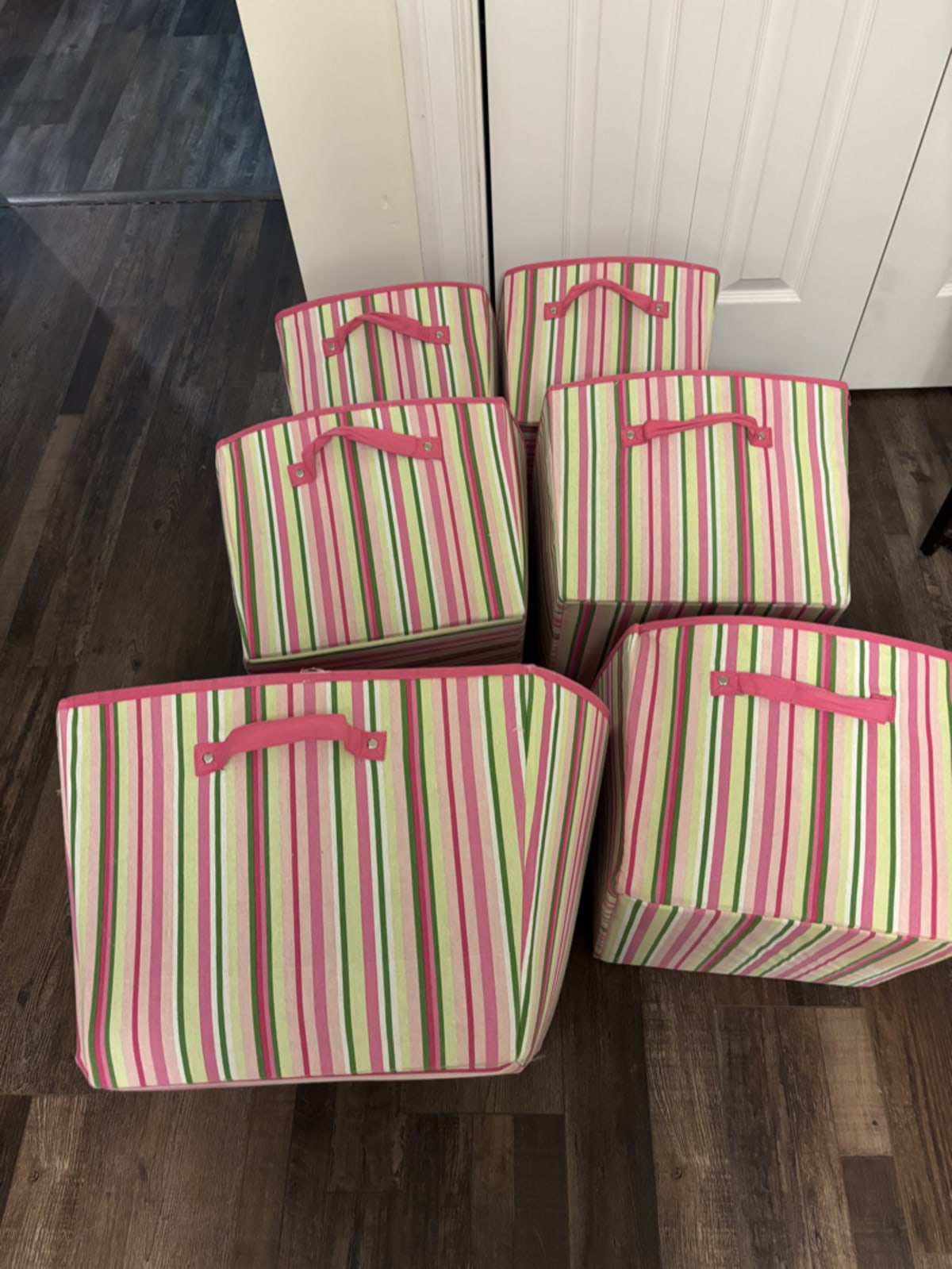 Baskets and items for selling