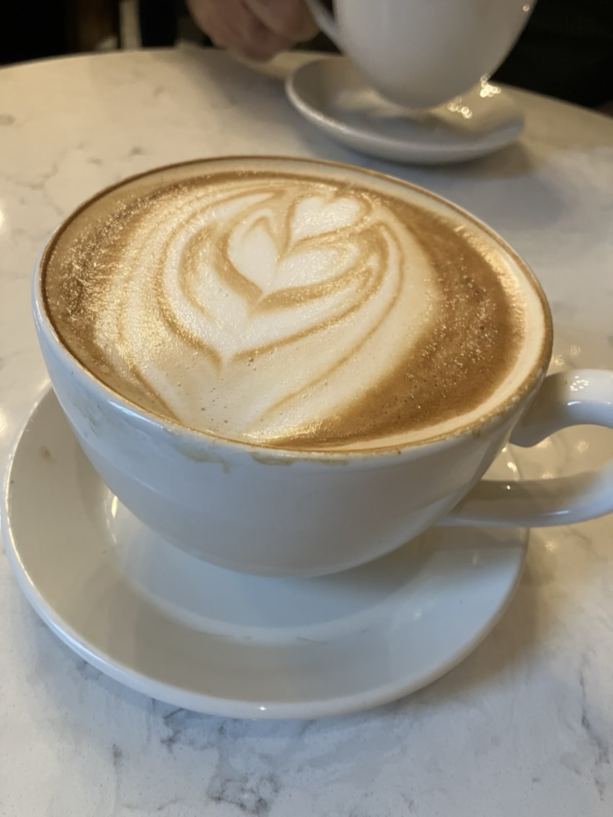 Coffee reflection