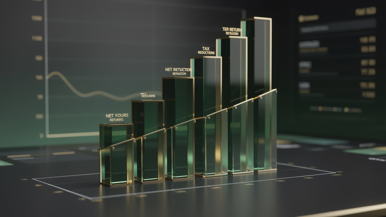 Graphique de performance des SOFICA : rendement brut versus rendement net avec avantage fiscal