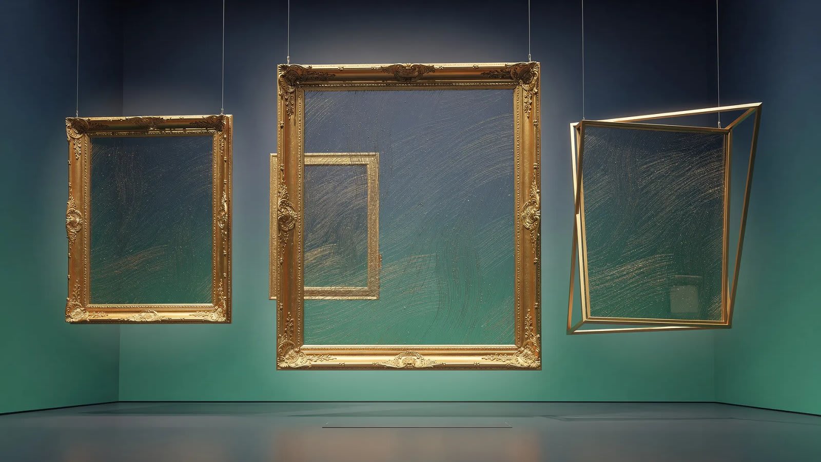 Illustration abstraite évoquant la valorisation et la protection des œuvres d'art et collections de prestige