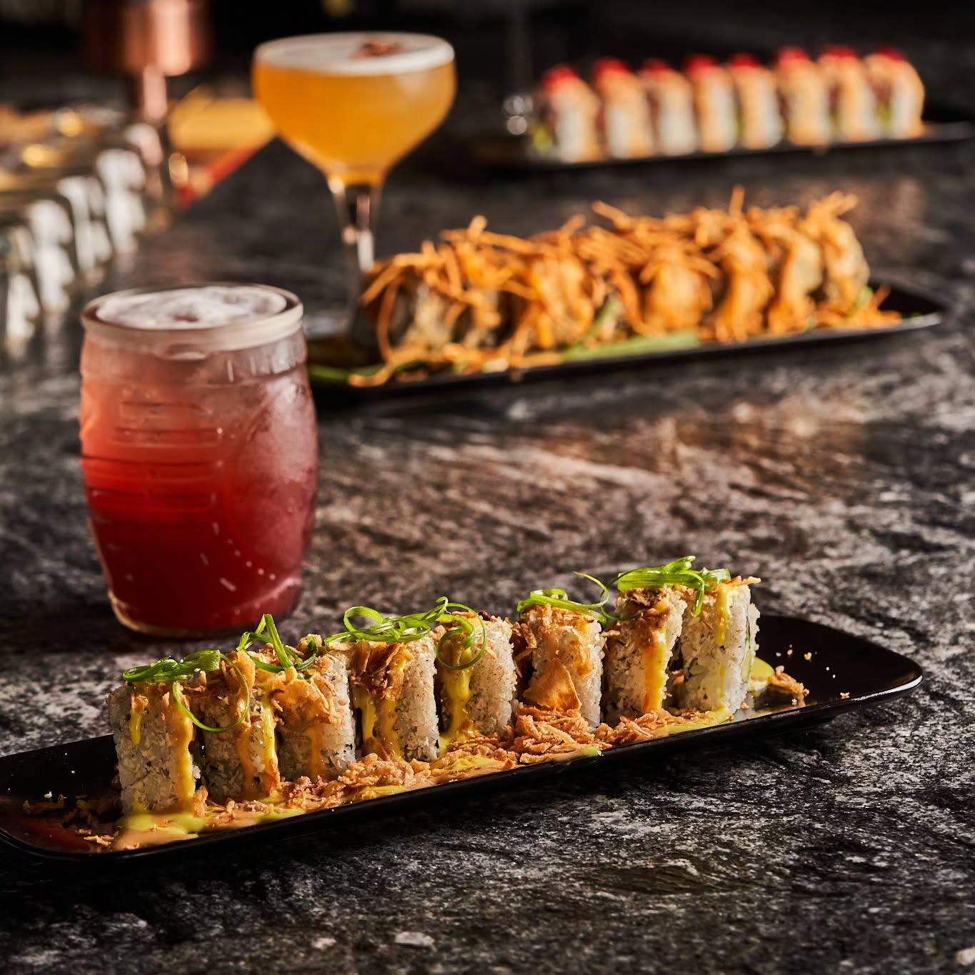 Sushi restaurant at Atza Sushi Bar, Jerusalem