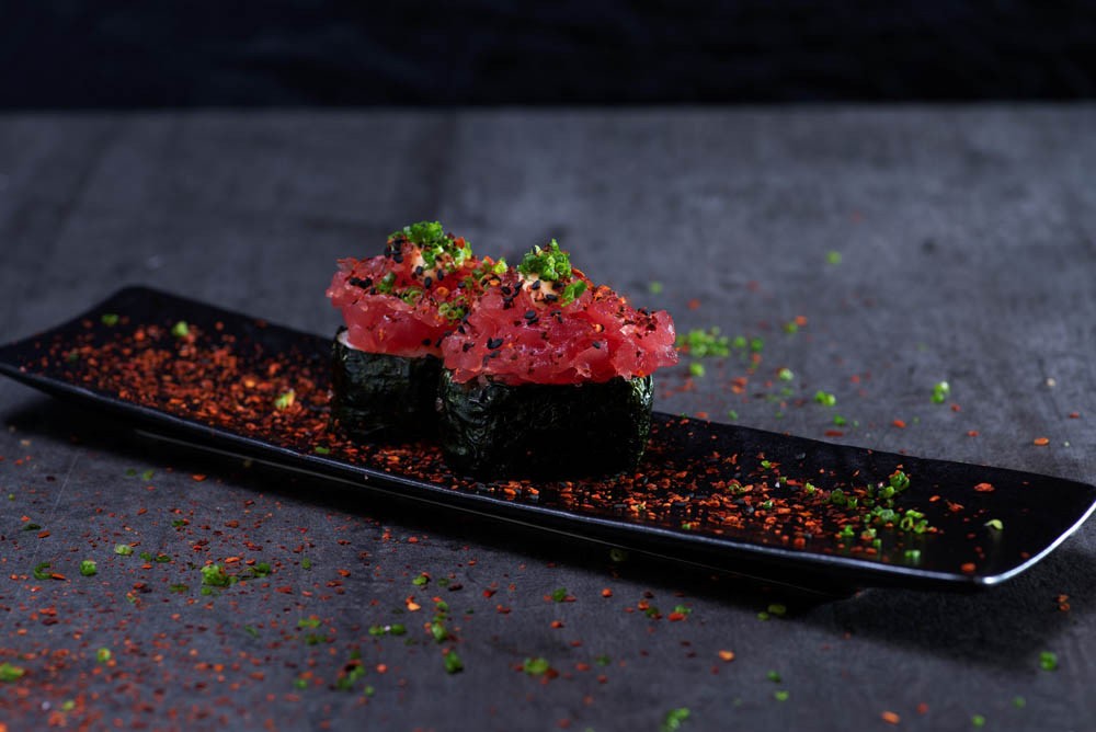 Sushi cuisine at Kanki Sushi Wine Bar, Tel Aviv