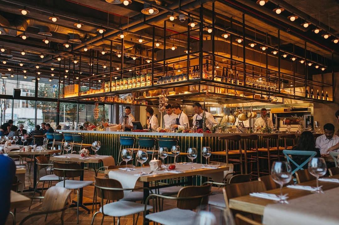 Israeli restaurant at Dvora, Tel Aviv