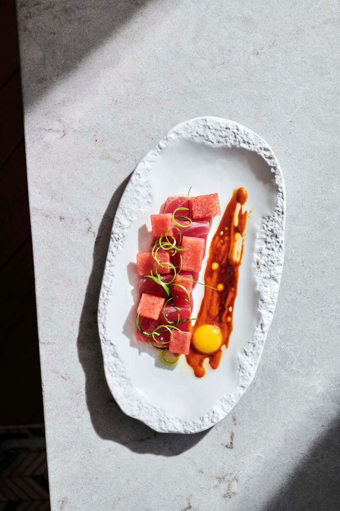 Fusion cuisine at Katzir, Tel Aviv