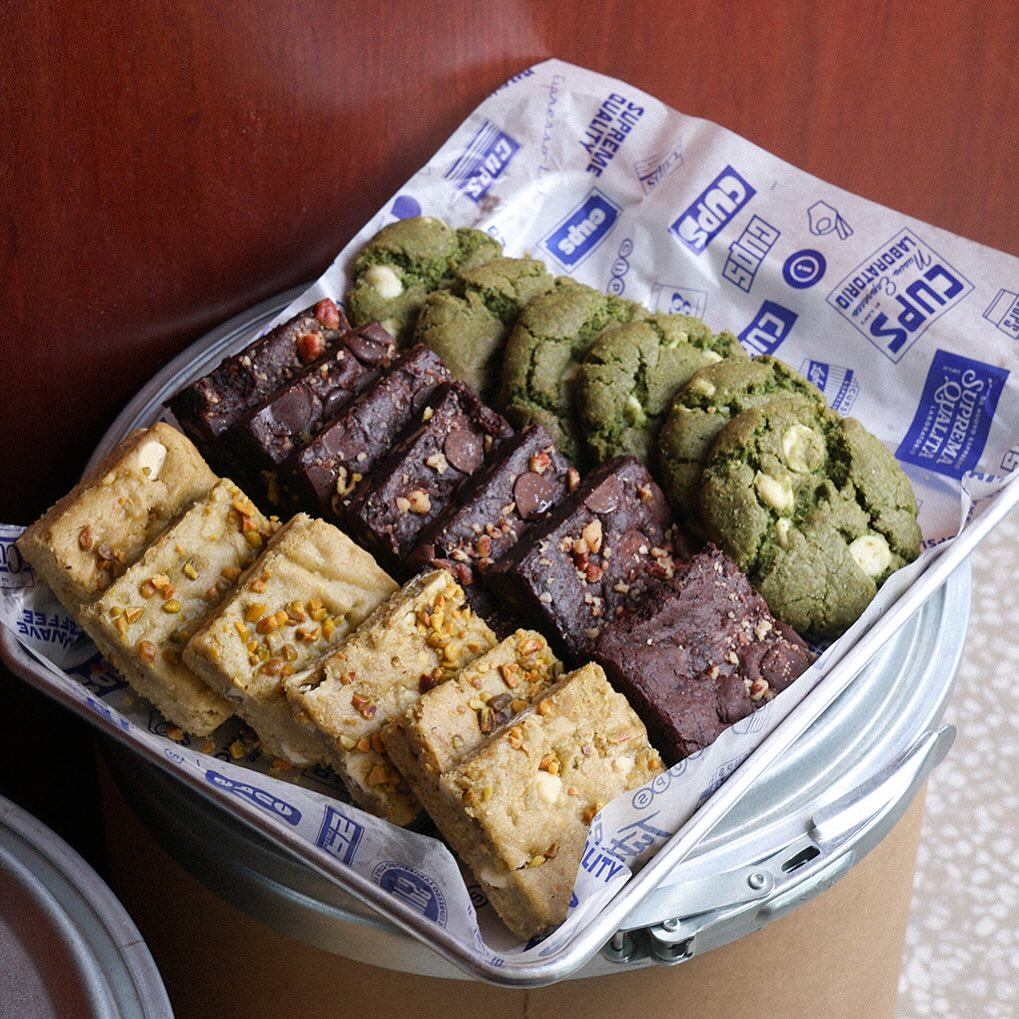 Cafe cuisine at CUPS Espresso Lab, Tel Aviv