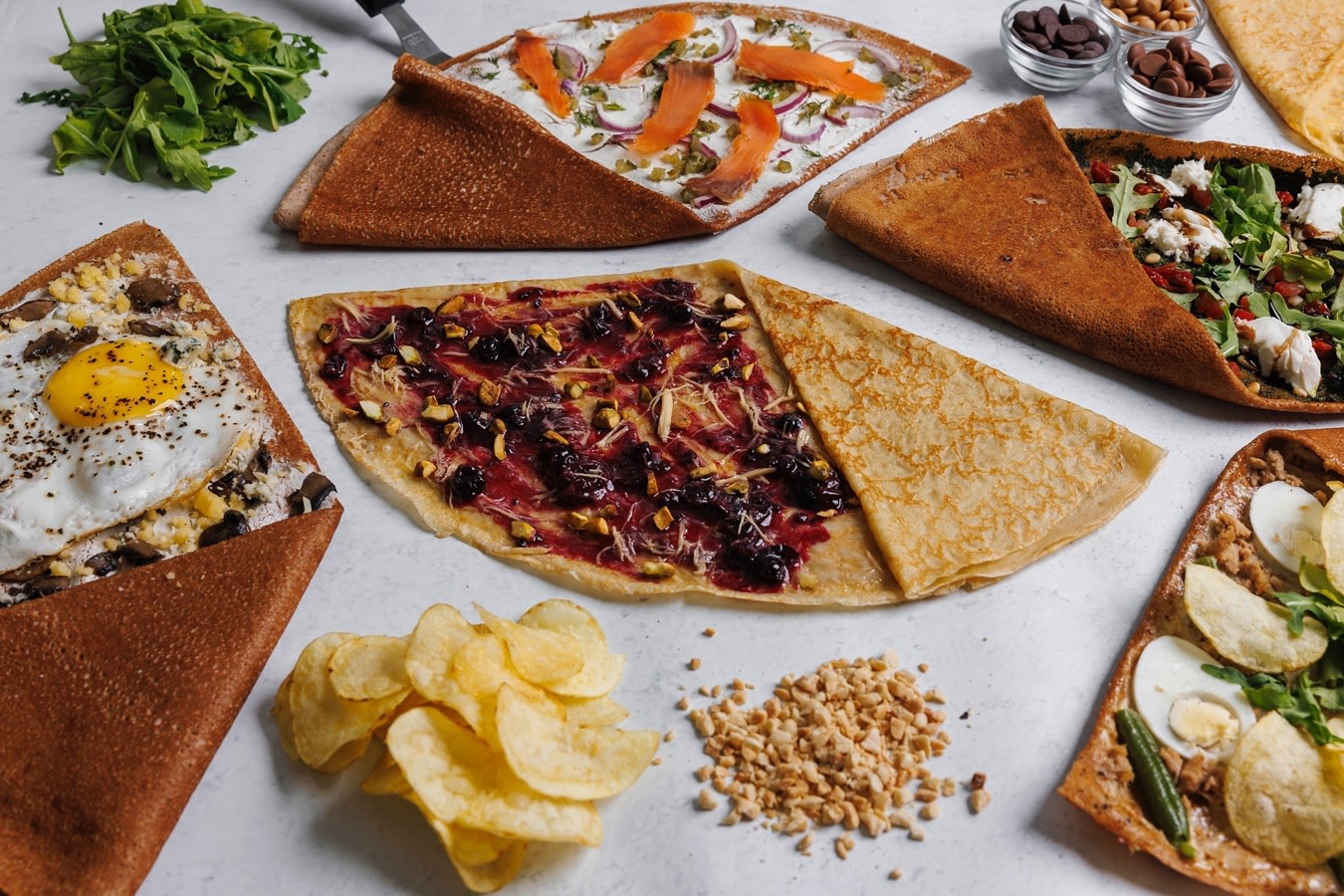 French cuisine at Gaston Crêpe & Galette, Tel Aviv