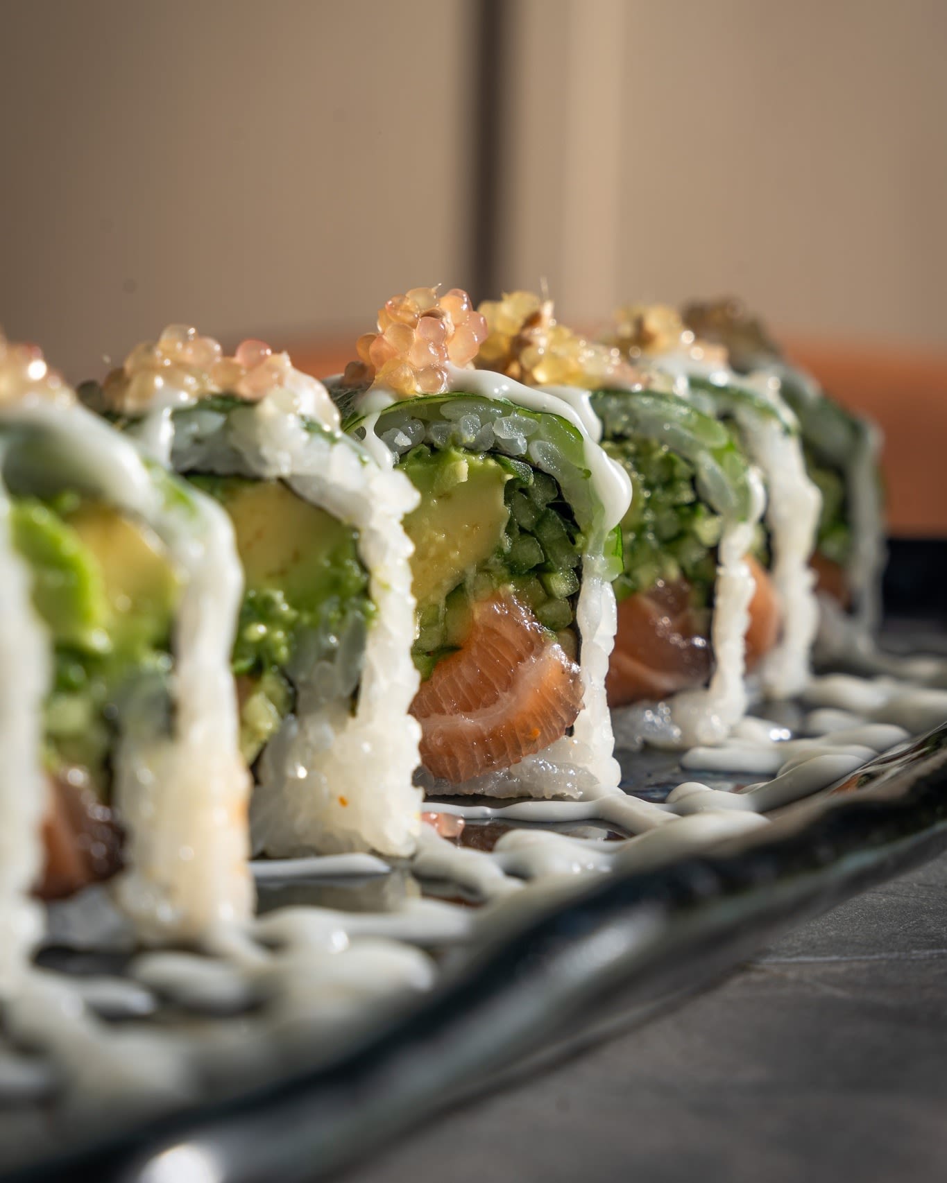Sushi cuisine at Sushi Rehavia, Jerusalem