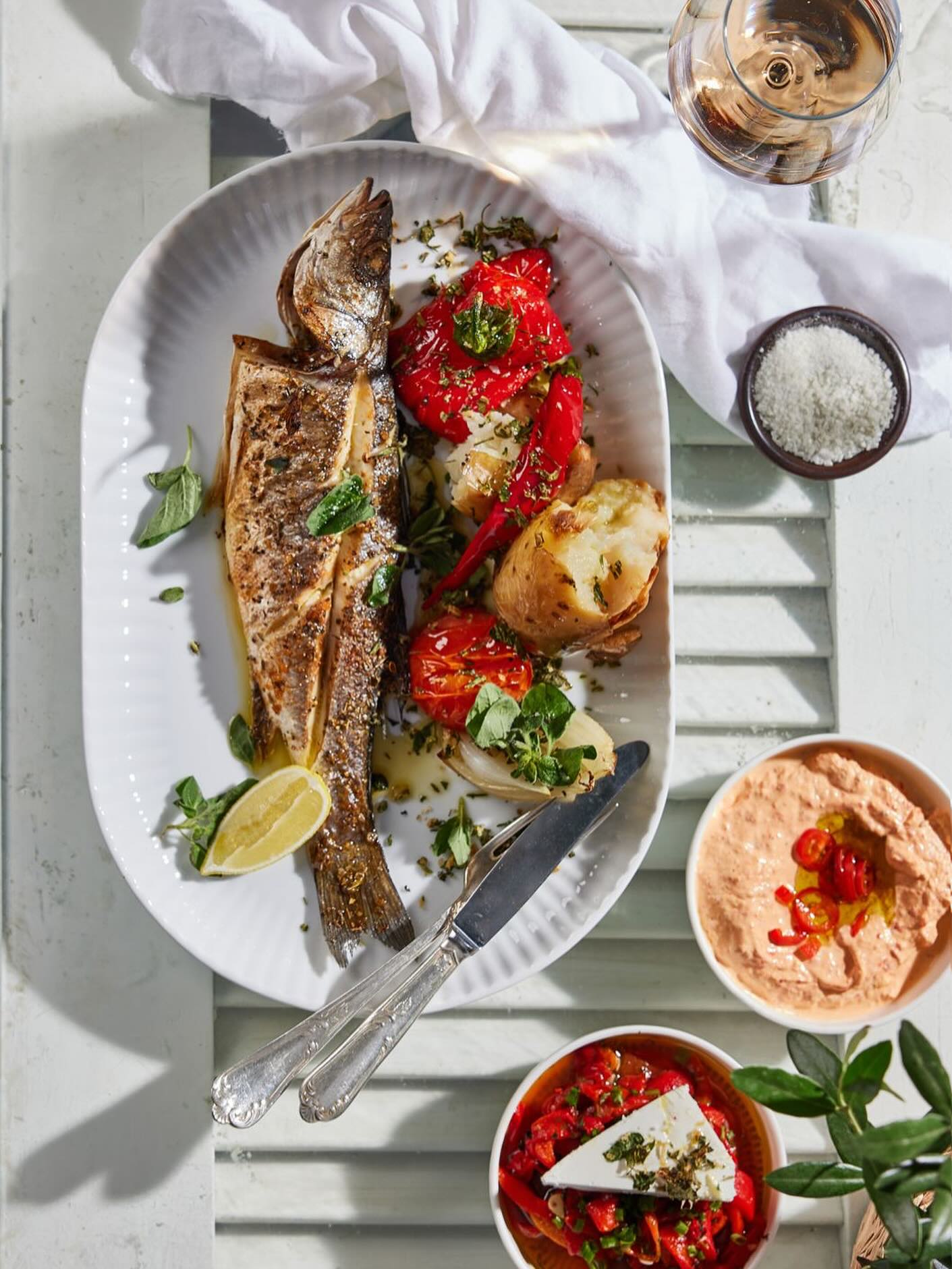 Greek cuisine at Salon Yevani, Jerusalem