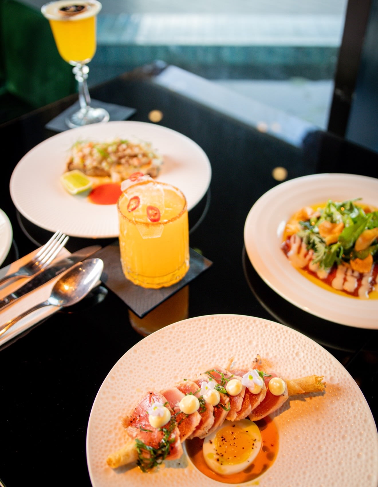 Mediterranean cuisine at Maree Sky Lounge, Netanya