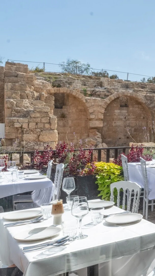 Italian restaurant at Aresto, Caesarea