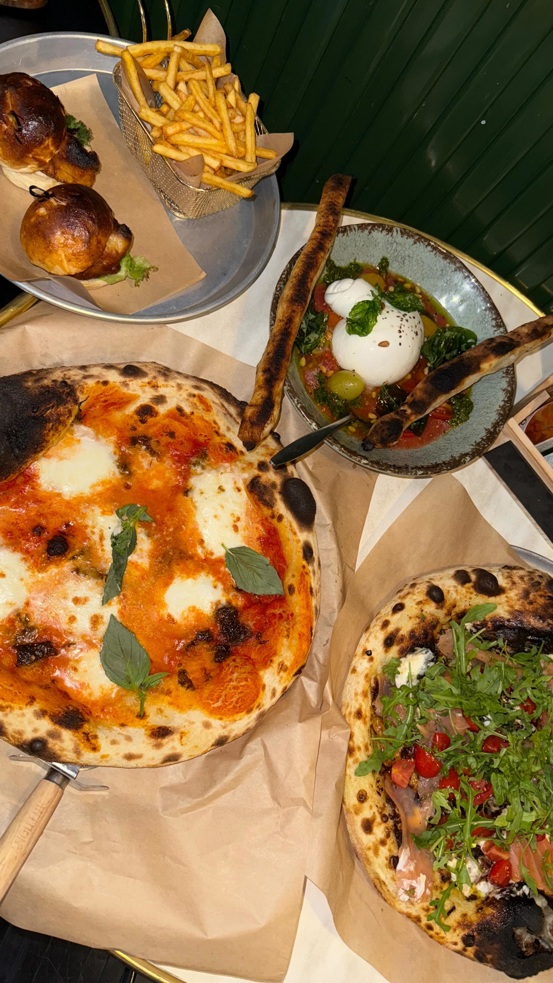 Italian cuisine at Anthony's Pizza, Jerusalem