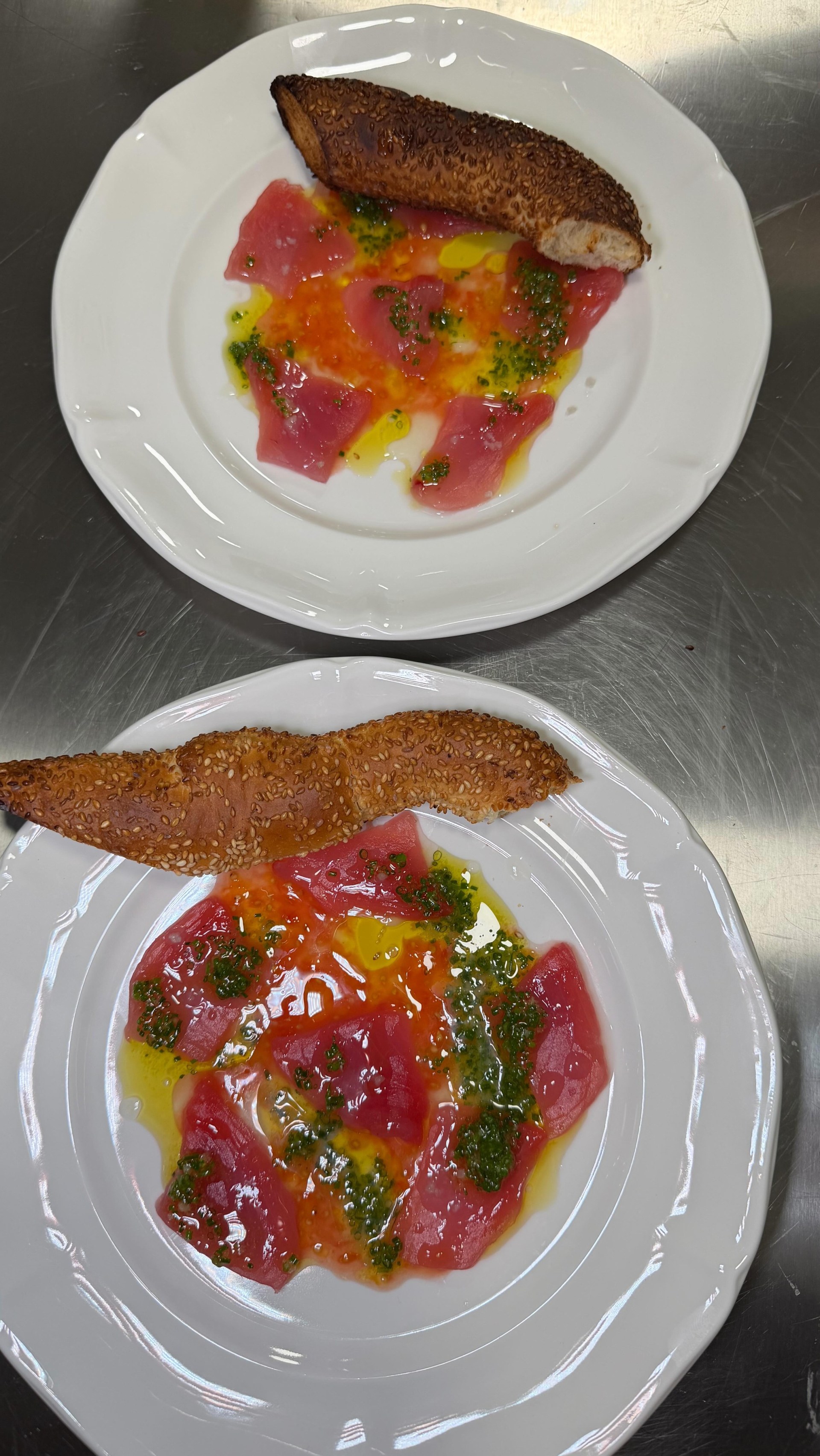 Italian cuisine at Cafe Salvador, Jerusalem