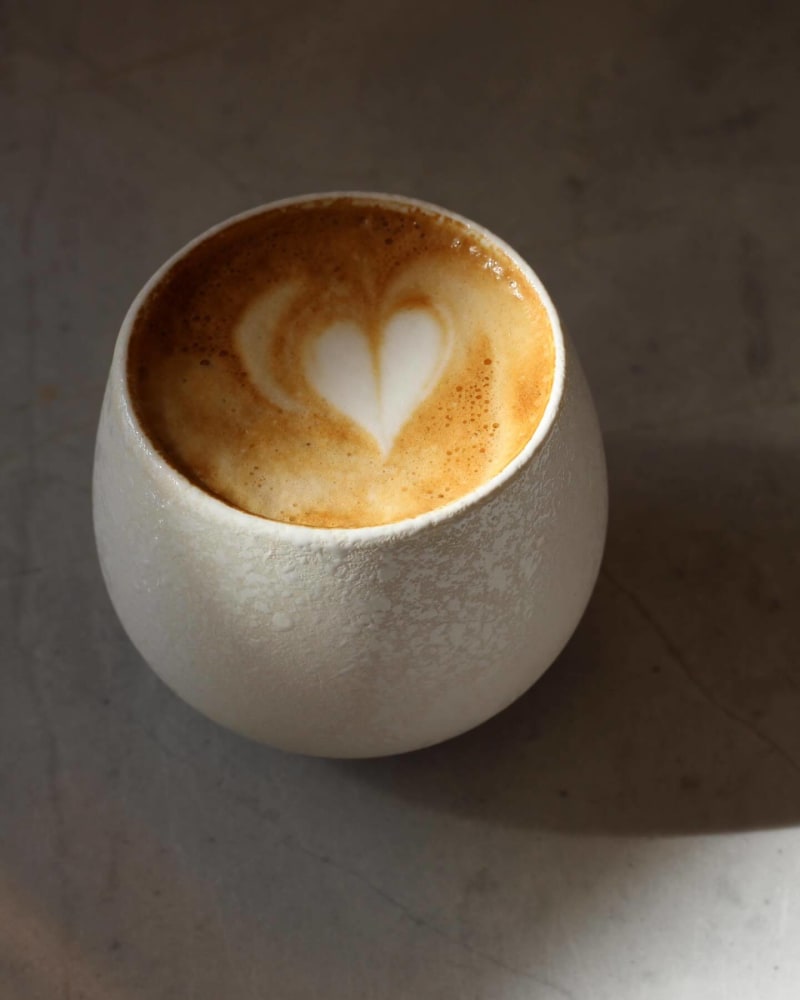 Cafe at CUPS Espresso Lab, Tel Aviv