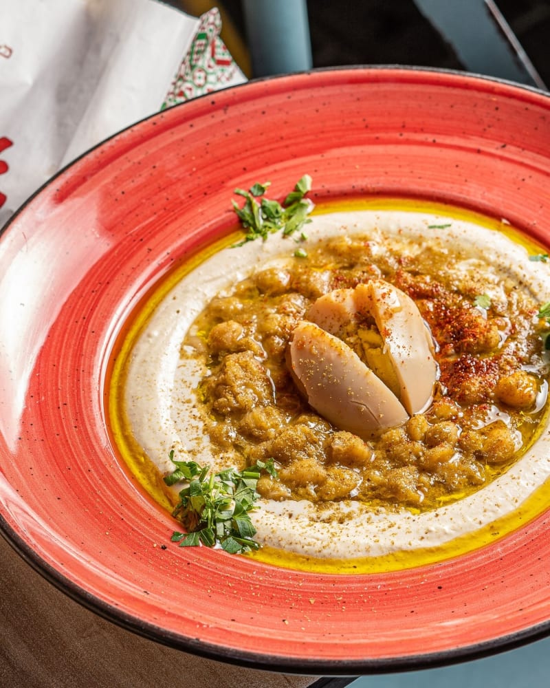 Israeli at Falafel Gabay, Tel Aviv