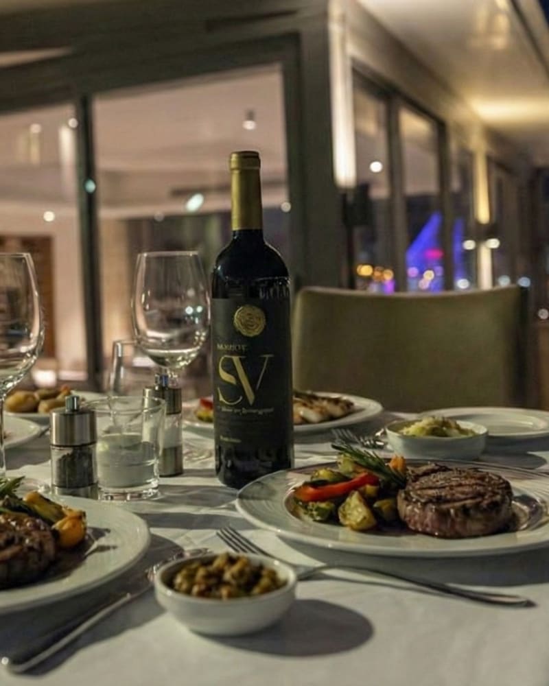 Israeli at Skyline Restaurant, Jerusalem