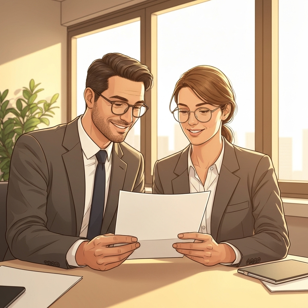 Professionnel analysant les avantages fiscaux de son transfert Article 83 vers PER