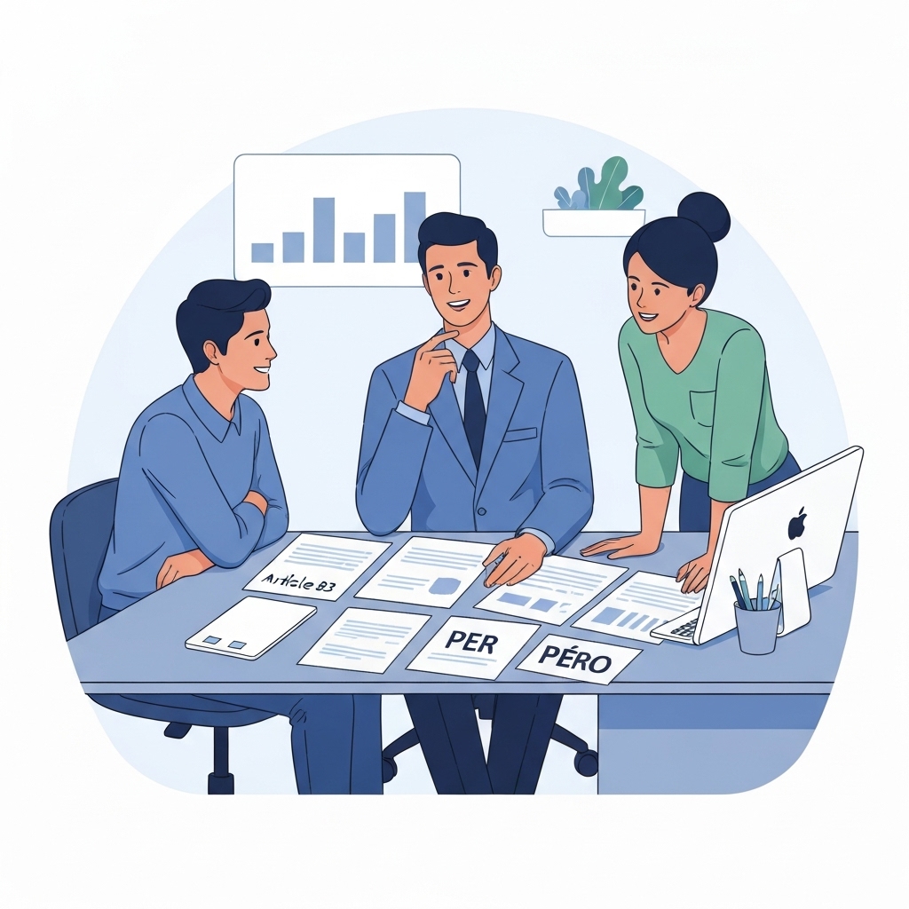 Tableau comparatif des différentes options d'épargne retraite : Article 83, PER, PERO