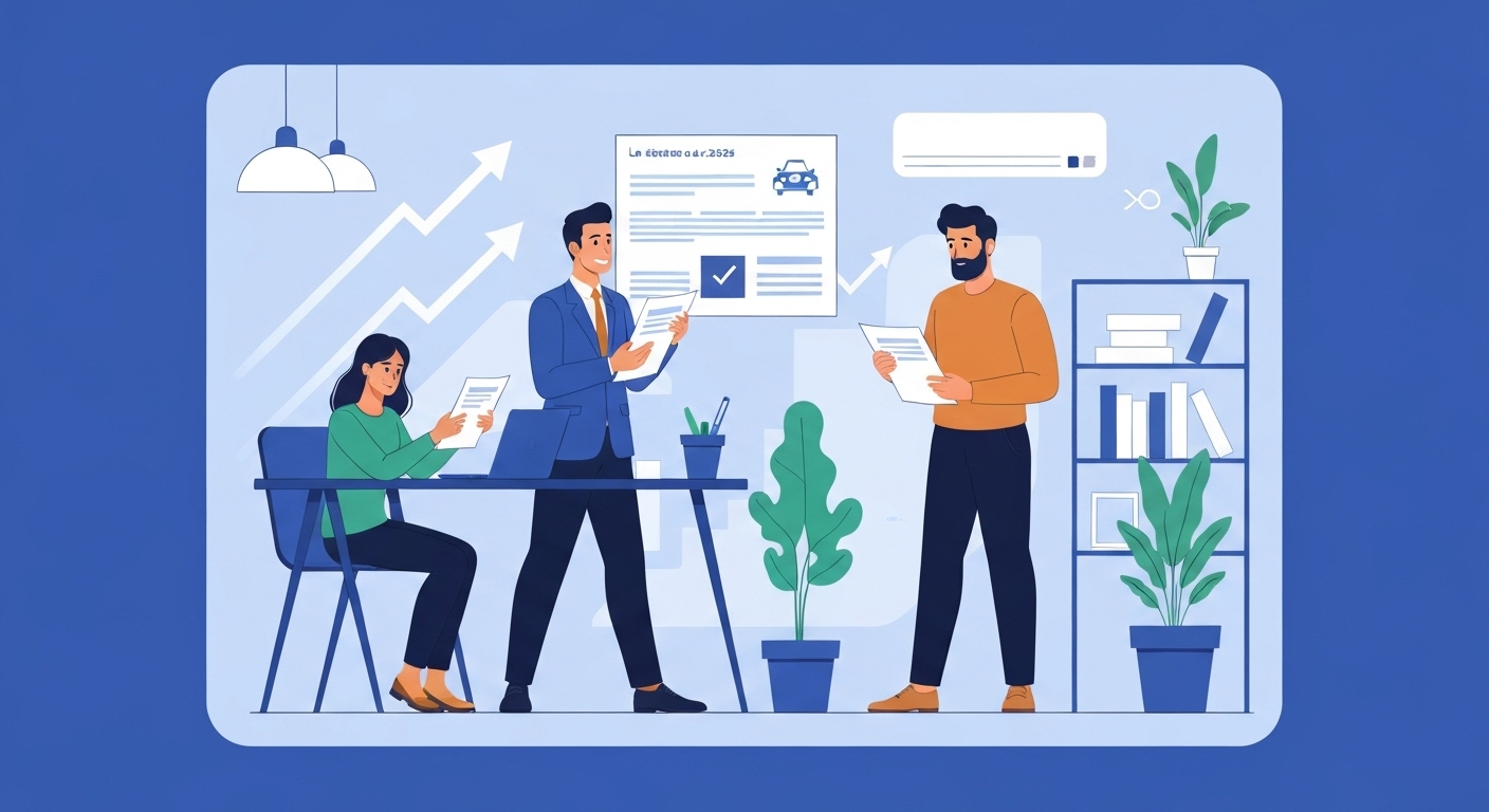 Infographie : Évolution des prix d'assurance automobile