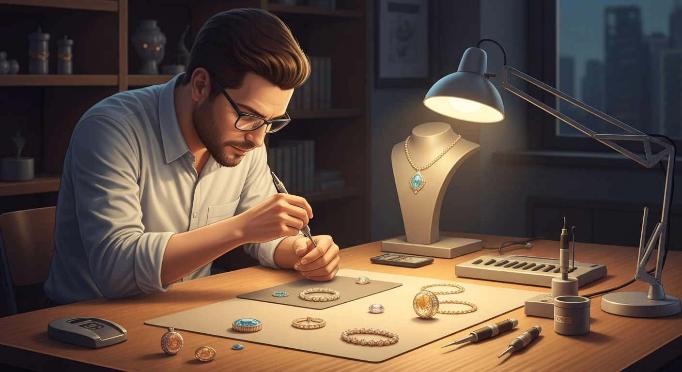 Expert certifiant authenticité bijoux haute valeur