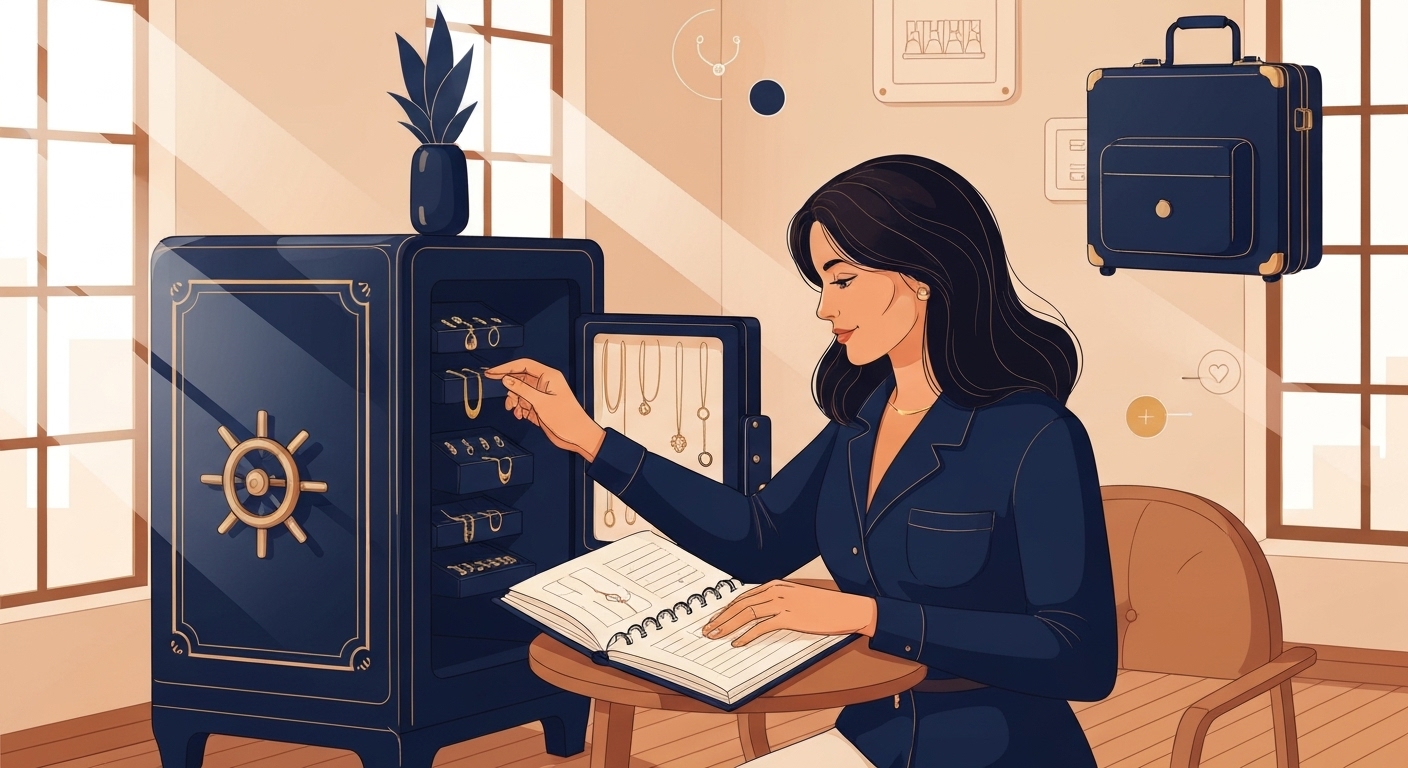 Checklist sécurisation bijoux haute joaillerie