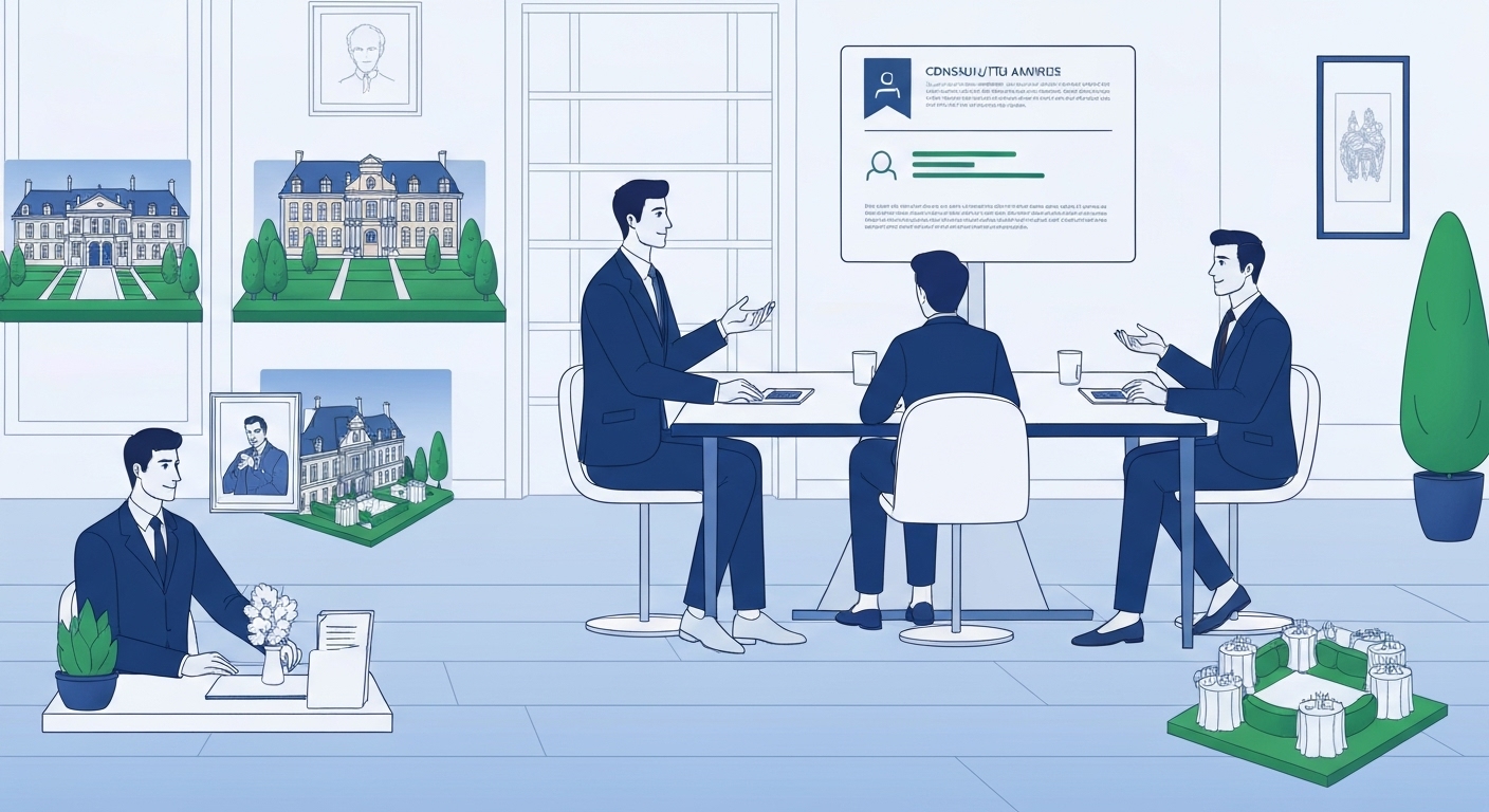 Infographie des garanties d'assurance château multirisque prestige