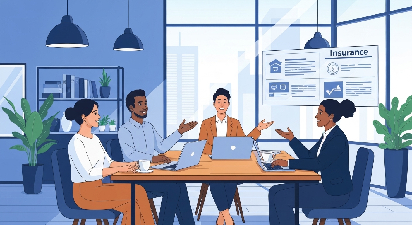 Comparaison visuelle des différentes assurances pour coworking